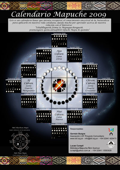 Calendario Mapuche 2009