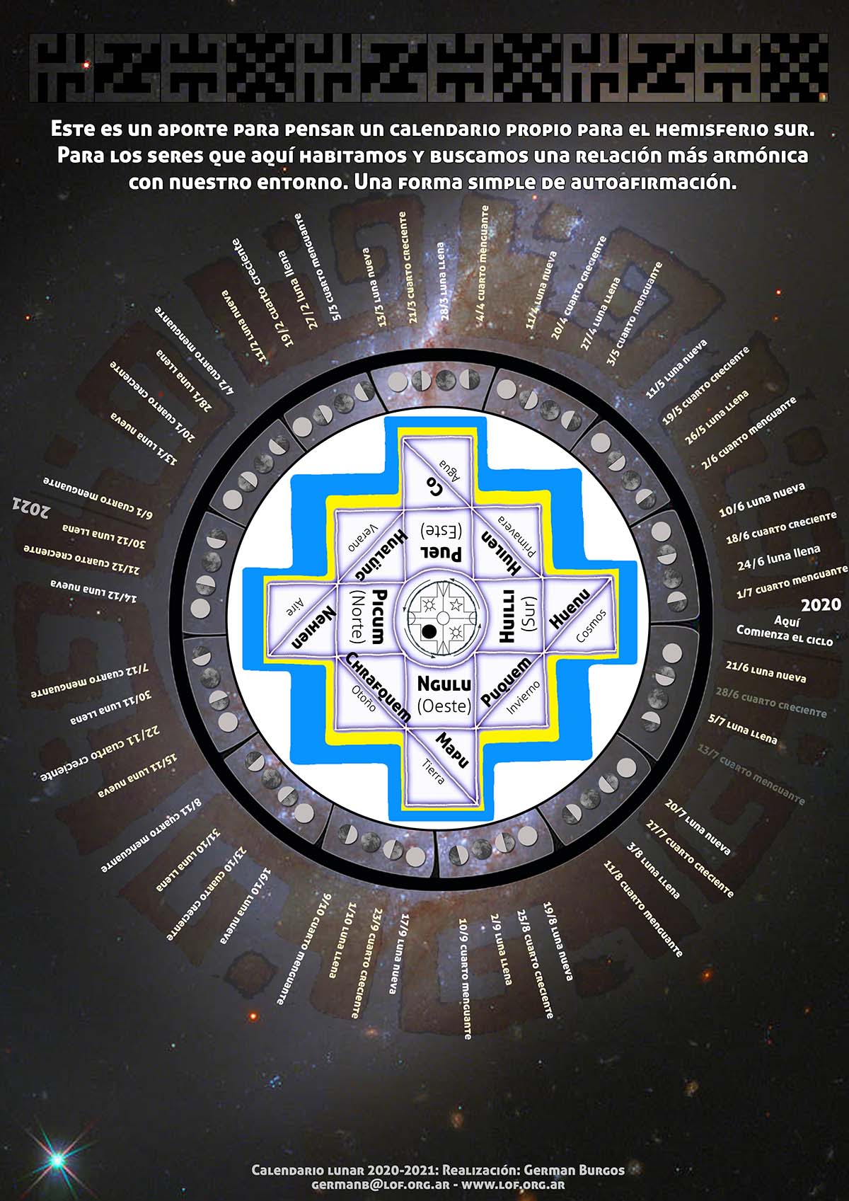 Calendario Sur 2021-2022